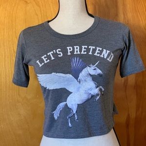 Crop top Short sleeve T-shirt